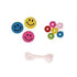 AussieSuperStore Jewellery Making Supplies PJ Twin Pack Bead Smiley Face/Donut Beads PJ Twin Pack Bead Smiley Face/Donut Beads  | Jewellery Making Beads 9323823158224 PJD109
